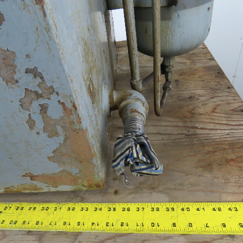 TEEl 3P569 Cavity Pump 30 Gallon Reclaim System W/Lube-Finer Filter 115/220V 1Ph
