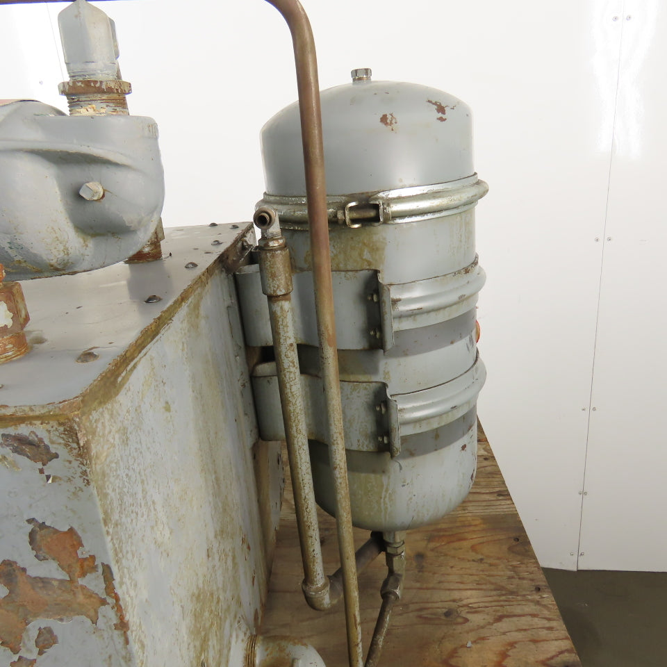 TEEl 3P569 Cavity Pump 30 Gallon Reclaim System W/Lube-Finer Filter 115/220V 1Ph
