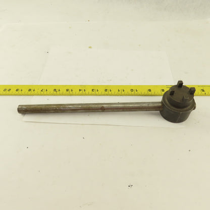 1-1/2" Steel 4 Prong Bung Nut Wrench 12" OAL
