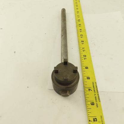 1-1/2" Steel 4 Prong Bung Nut Wrench 12" OAL