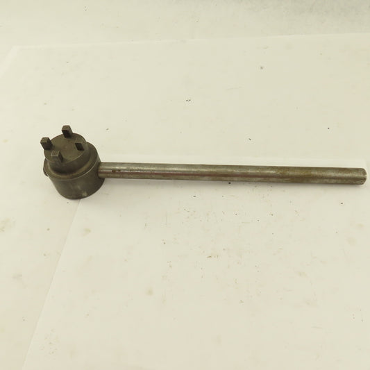1-1/2" Steel 4 Prong Bung Nut Wrench 12" OAL