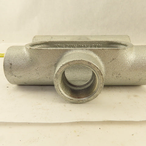 Crouse Hinds T47 From 7 Condulet 1-1/4" Conduit Body Outlet TEE Lot 2