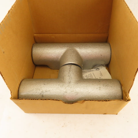 Crouse Hinds T47 From 7 Condulet 1-1/4" Conduit Body Outlet TEE Lot 2