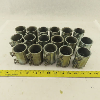 Halex L130 1-1/2" Slip Rigid EMT Conduit Coupling Lot Of 17