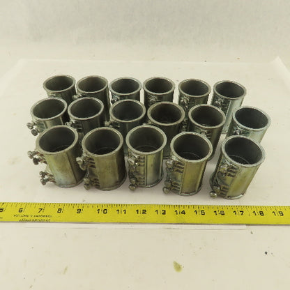 Halex L130 1-1/2" Slip Rigid EMT Conduit Coupling Lot Of 17
