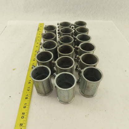 Halex L130 1-1/2" Slip Rigid EMT Conduit Coupling Lot Of 17