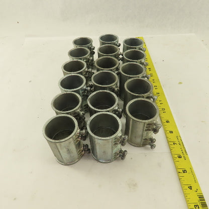 Halex L130 1-1/2" Slip Rigid EMT Conduit Coupling Lot Of 17