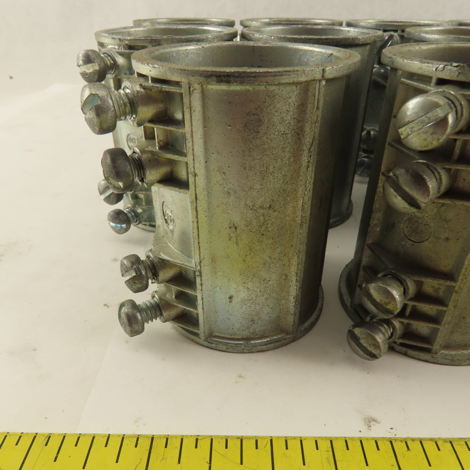 Halex L130 1-1/2" Slip Rigid EMT Conduit Coupling Lot Of 17