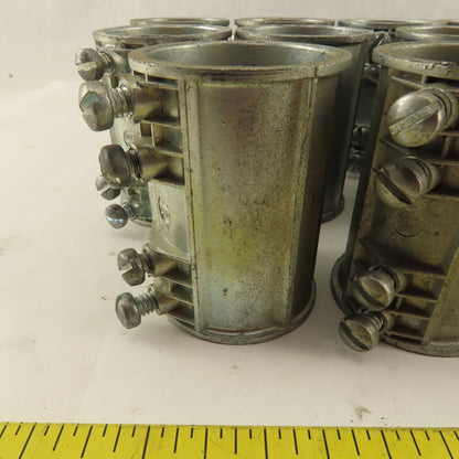 Halex L130 1-1/2" Slip Rigid EMT Conduit Coupling Lot Of 17