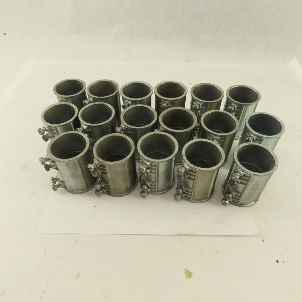 Halex L130 1-1/2" Slip Rigid EMT Conduit Coupling Lot Of 17