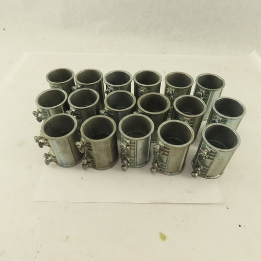 Halex L130 1-1/2" Slip Rigid EMT Conduit Coupling Lot Of 17