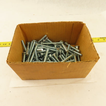 5/16-18 Full Thread Zinc Carriage Bolt 3" OAL Lot Of 81