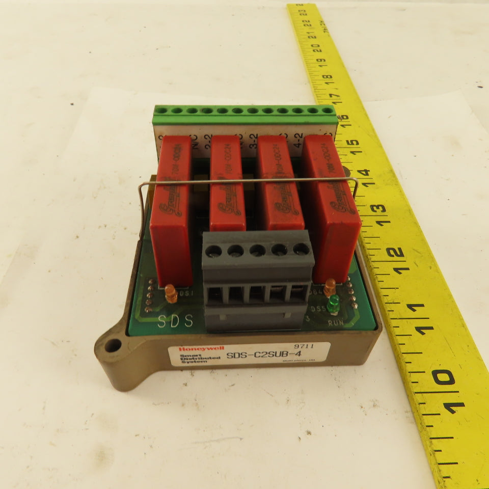 Honeywell SDS-C2SUB-4 240V Relay Module 24VDC Output x 4