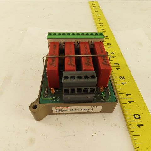 Honeywell SDS-C2SUB-4 240V Relay Module 24VDC Output x 4