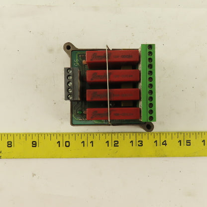 Honeywell SDS-C2SUB-4 240V Relay Module 24VDC Output x 4