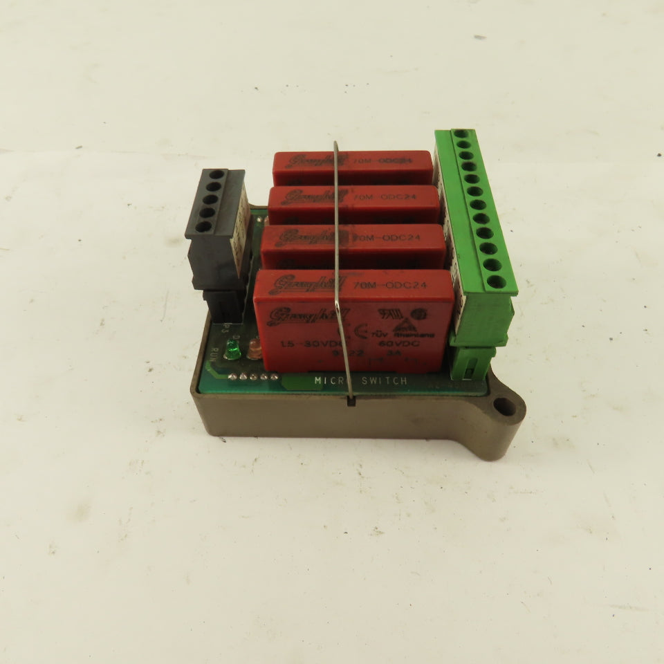 Honeywell SDS-C2SUB-4 240V Relay Module 24VDC Output x 4