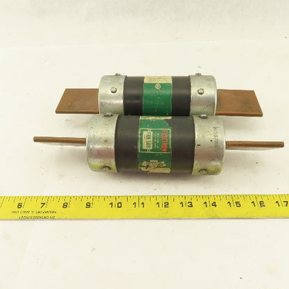 Buss FRN500 Fusetron 500A 250V Class K9 Fuse Lot Of 2