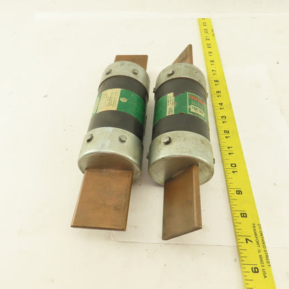 Buss FRN500 Fusetron 500A 250V Class K9 Fuse Lot Of 2