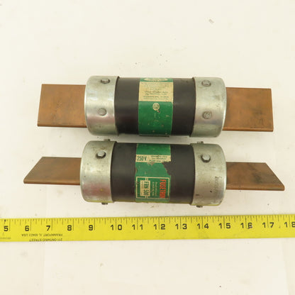 Buss FRN500 Fusetron 500A 250V Class K9 Fuse Lot Of 2