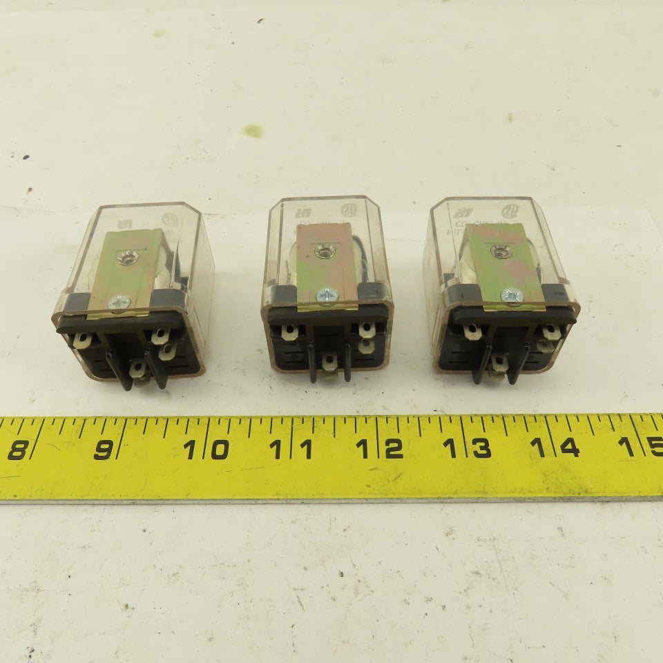 Relay Service Co. 9KUE 24VDC Relay Lot Of 3