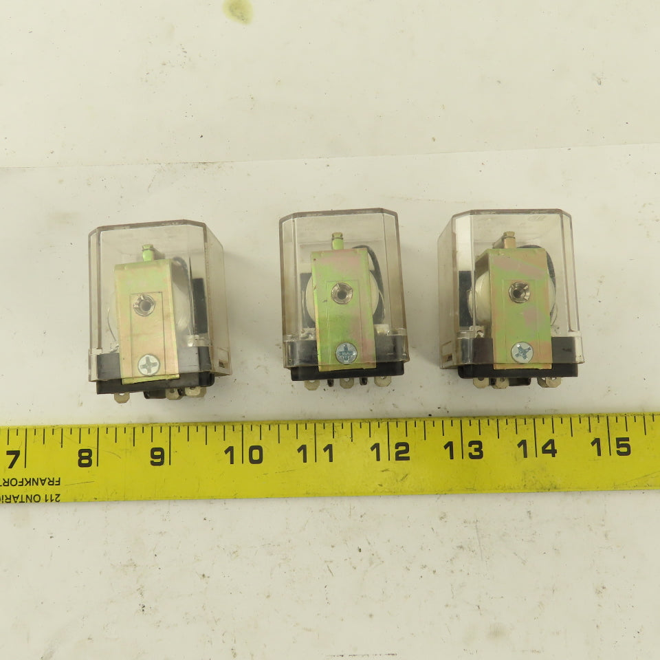 Relay Service Co. 9KUE 24VDC Relay Lot Of 3