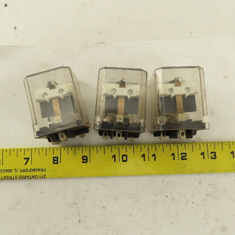 Relay Service Co. 9KUE 24VDC Relay Lot Of 3