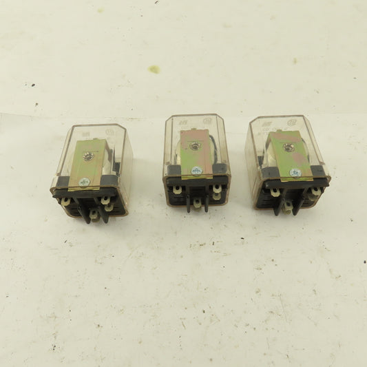 Relay Service Co. 9KUE 24VDC Relay Lot Of 3