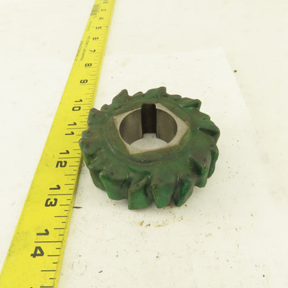 Moon 3" Dia. 18 Tooth Cross Cut Roughing Shell End Mill 1" Arbor