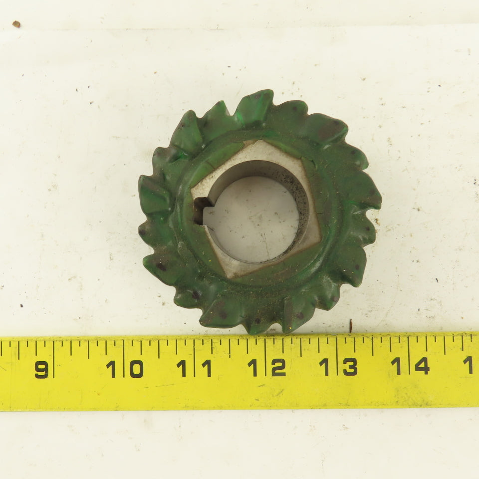 Moon 3" Dia. 18 Tooth Cross Cut Roughing Shell End Mill 1" Arbor
