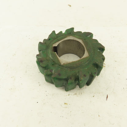 Moon 3" Dia. 18 Tooth Cross Cut Roughing Shell End Mill 1" Arbor