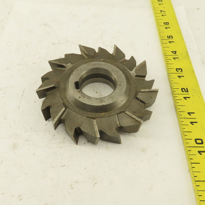 Cleveland 307-18 4 x 3/4 x 1-1/4" 18 Tooth Staggered Cross Cut End Shell Mill