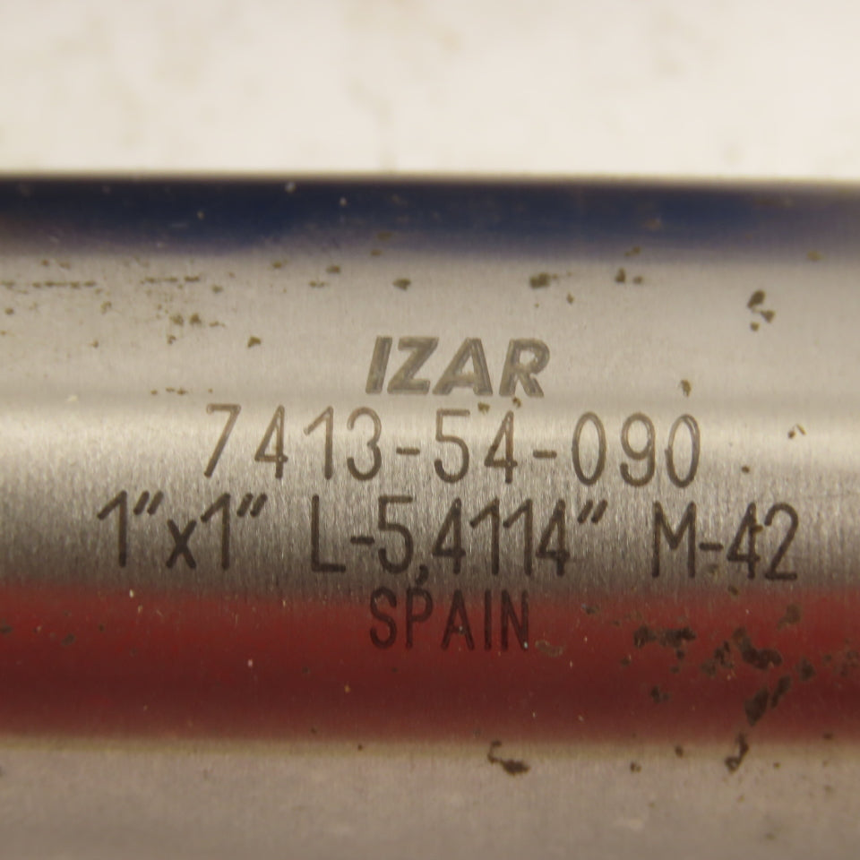IZAR 7413-54-090 1" Center Cut End Mill 4 Flute 6-1/2" OAL 4" LOC HHS