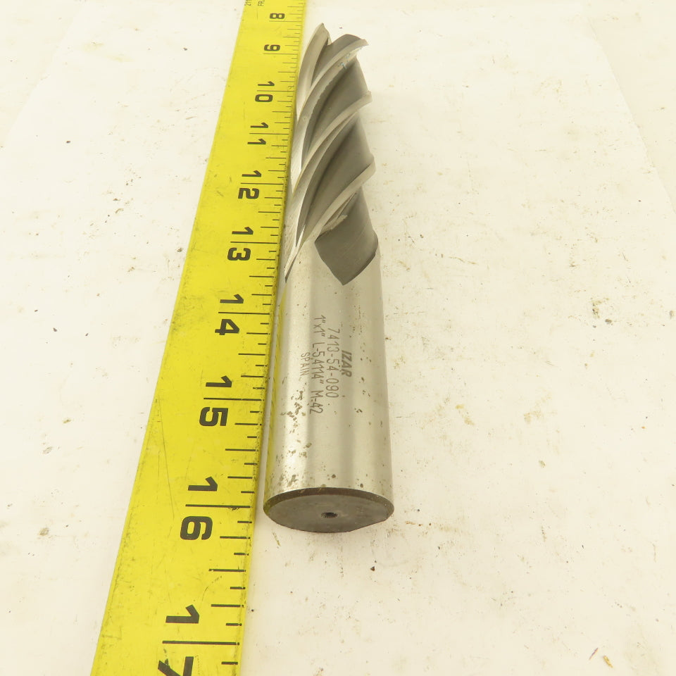 IZAR 7413-54-090 1" Center Cut End Mill 4 Flute 6-1/2" OAL 4" LOC HHS