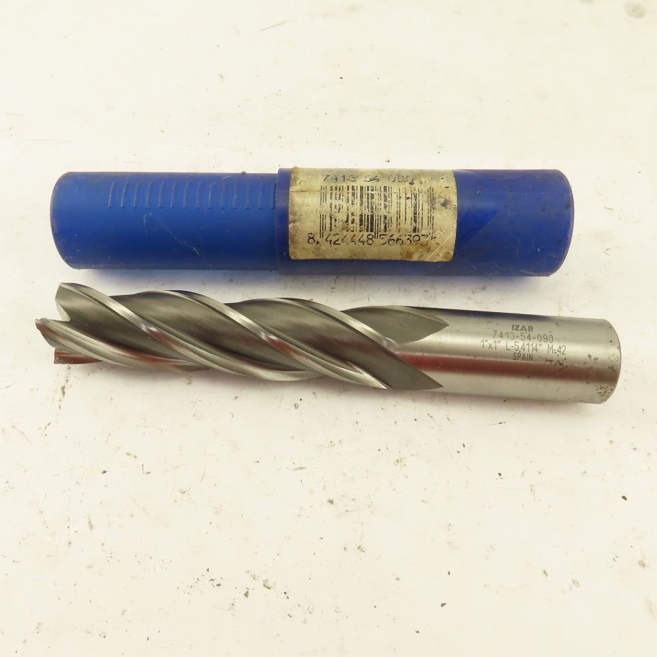 IZAR 7413-54-090 1" Center Cut End Mill 4 Flute 6-1/2" OAL 4" LOC HHS