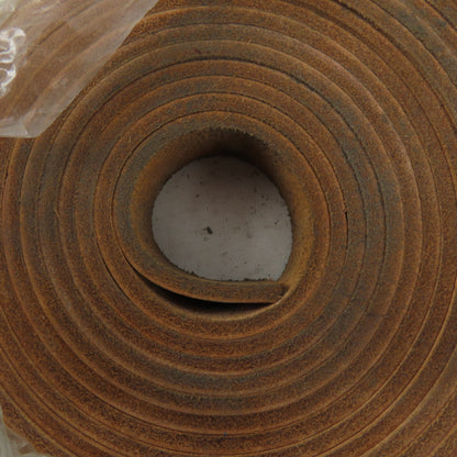 1/2" x 20' Tan Leather Strip 1/8" Thick