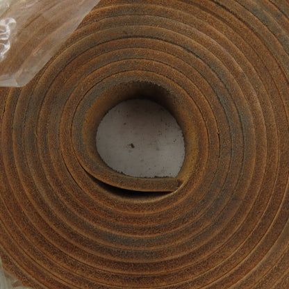 1/2" x 20' Tan Leather Strip 1/8" Thick