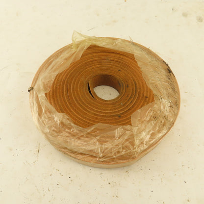 1/2" x 20' Tan Leather Strip 1/8" Thick