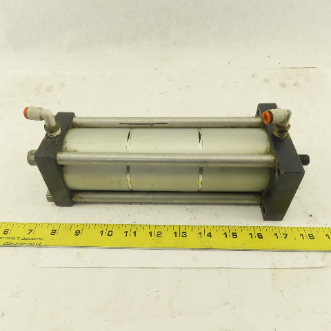 2-3/4" Bore 2" Stroke Fabco Style 3 Stage Pneumatic Press Cylinder