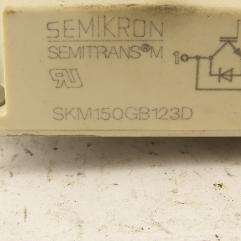 Semikron SKM150GB123D IGBT Transistor Module 150A 1200V Dual W/ 1083221 Board