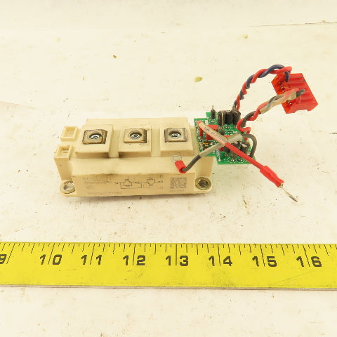 Semikron SKM150GB123D IGBT Transistor Module 150A 1200V Dual W/ 1083221 Board