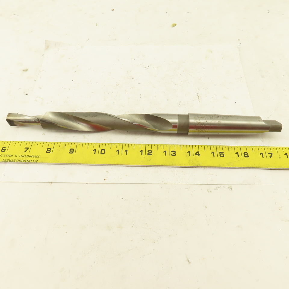 Cleveland 2B56453 Rev D 7/8" Carbide Tipped Pilot Point Twist Drill 2 Flute #3Mt