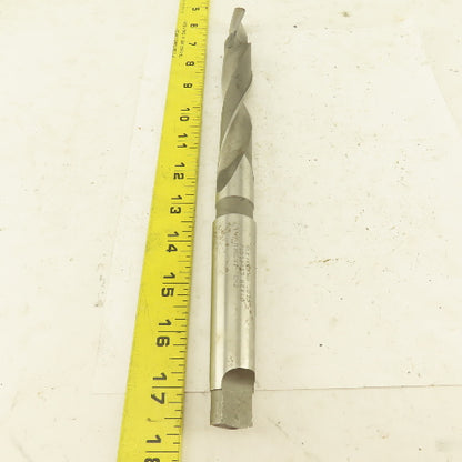 Cleveland 2B56453 Rev D 7/8" Carbide Tipped Pilot Point Twist Drill 2 Flute #3Mt