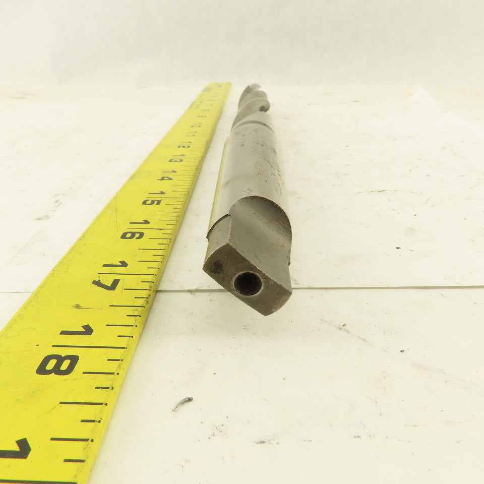Cleveland 2B56453 Rev D 7/8" Carbide Tipped Pilot Point Twist Drill 2 Flute #3Mt