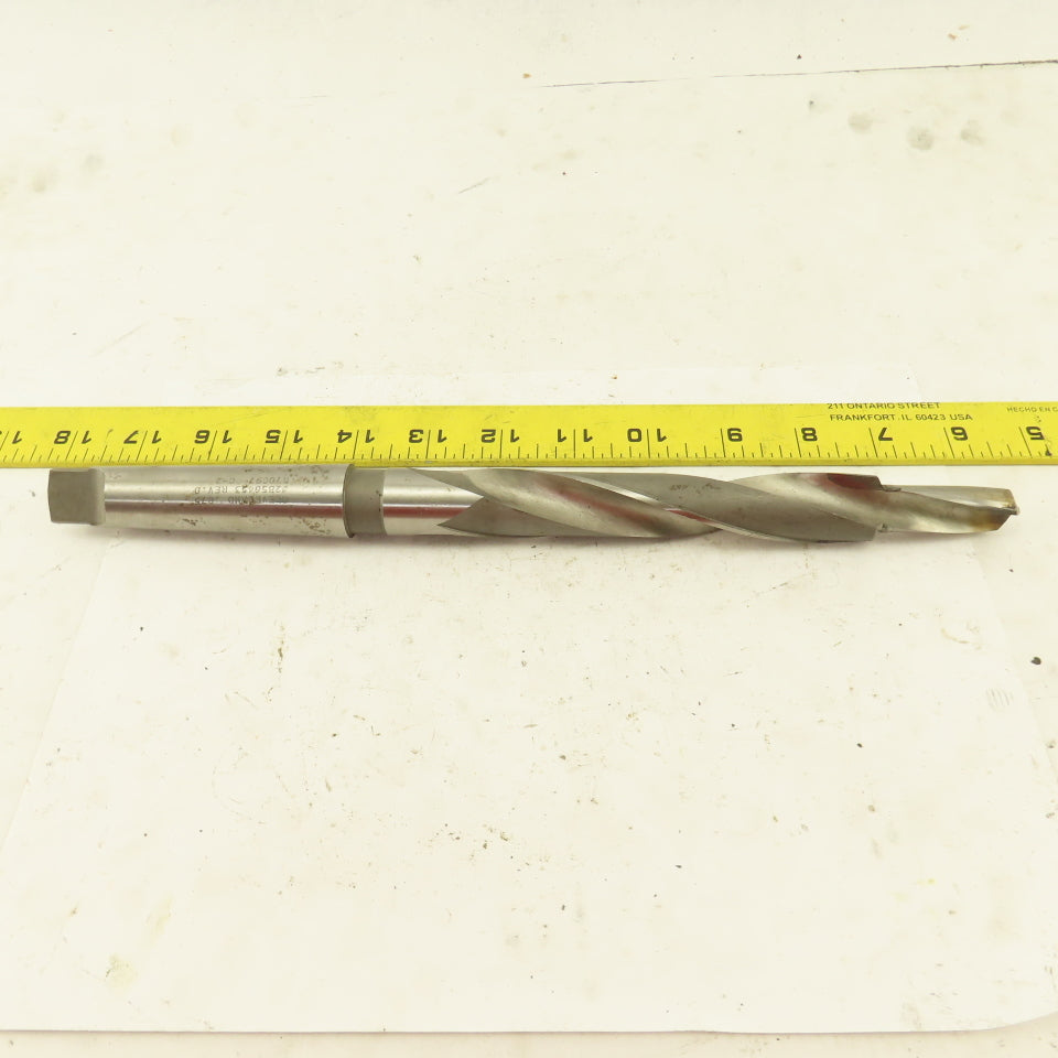 Cleveland 2B56453 Rev D 7/8" Carbide Tipped Pilot Point Twist Drill 2 Flute #3Mt