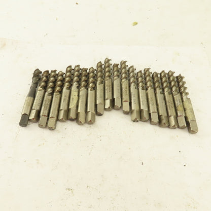 3/8"-24 NF HS 3 Flute GH-3 Spiral Plug Tap USA Lot of 19