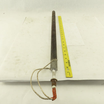Chromalox SFTS-28475F 480V 1975W Fintube Heater 30" OAL