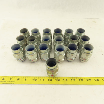 3/4" Insulated Straight Liquidtight Grip Connector Lot of 19
