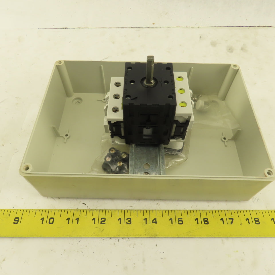 Baco 0174262 Non Metallic Disconnect Switch Box 50A 3P
