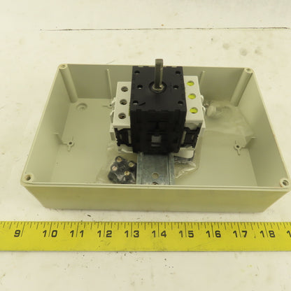 Baco 0174262 Non Metallic Disconnect Switch Box 50A 3P