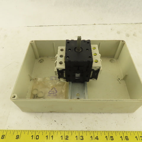 Baco 0174262 Non Metallic Disconnect Switch Box 50A 3P